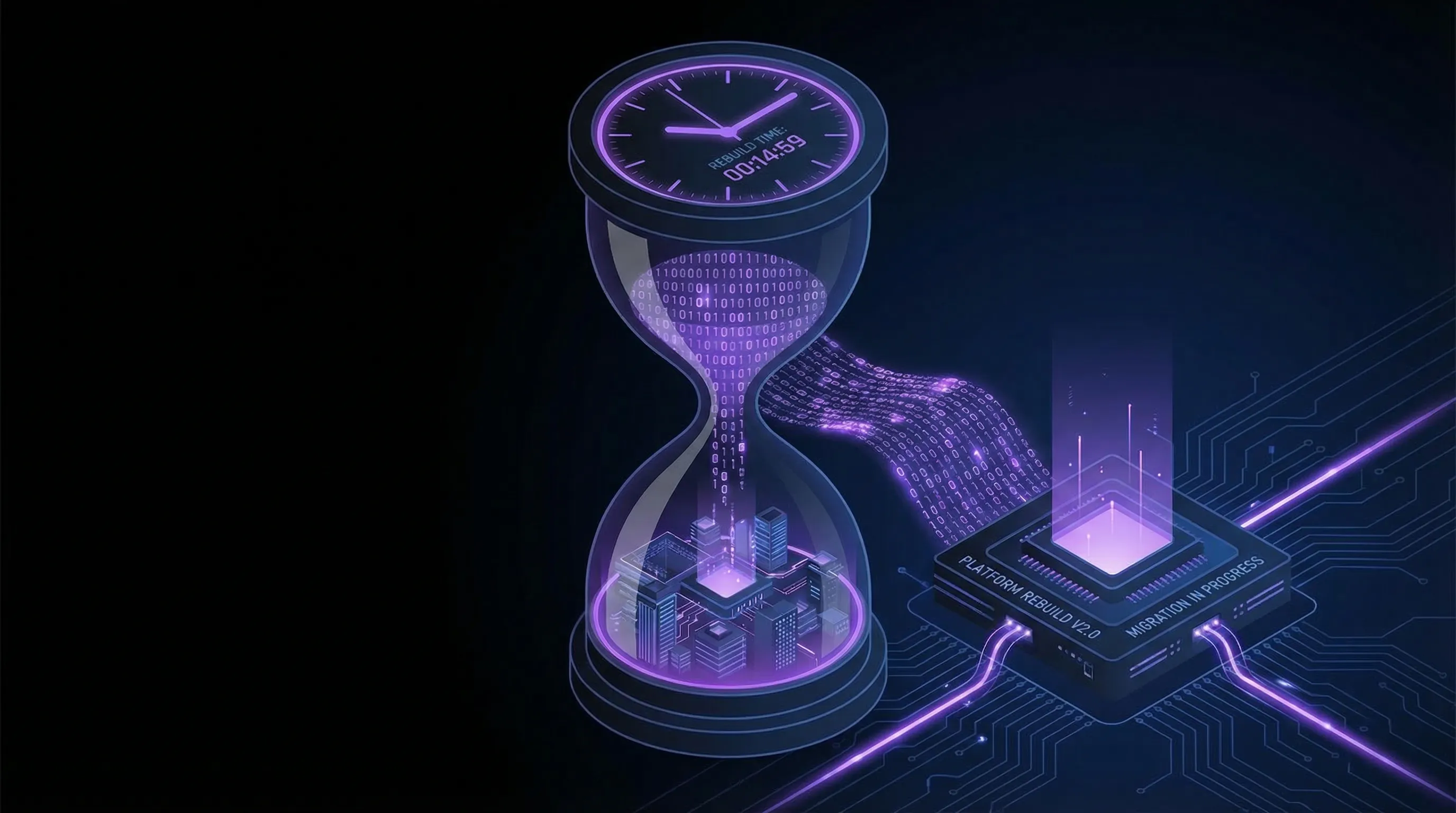 Legacy Platform Rebuild: When to Start and What It Costs hero illustration